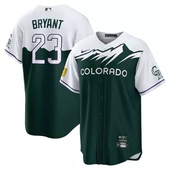 Джерси Nike Colorado Rockies, зеленый