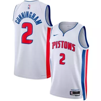 Джерси Nike Detroit Pistons, белый