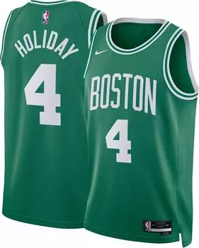 Джерси Nike для взрослых Boston Celtics Jrue Holiday #4 Dri-FIT Icon Swingman