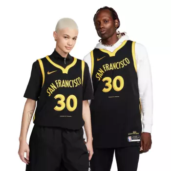 Джерси Nike Dri-FIT ADV NBA Authentic Jersey 2023/24 City Edition 'Golden State Warriors Stephen Curry', черный