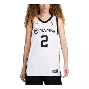 Джерси Nike Gigi Bryant Mambacita Basketball Jersey 'White Black', белый