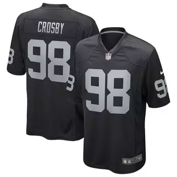 Джерси Nike Las Vegas Raiders, черный