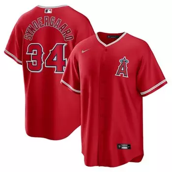 Джерси Nike Los Angeles Angels, красный
