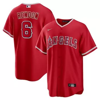 Джерси Nike Los Angeles Angels, красный