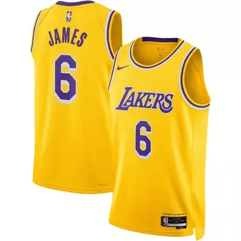 Джерси Nike Los Angeles Lakers, золотой