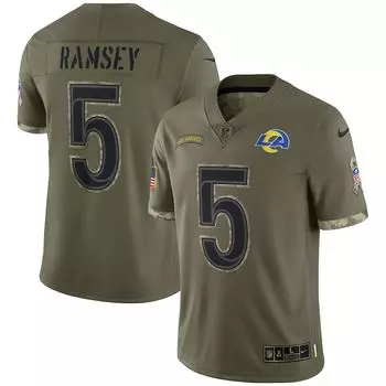 Джерси Nike Los Angeles Rams, оливковый
