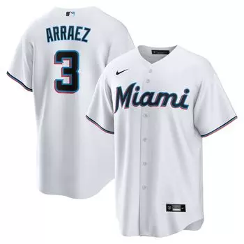 Джерси Nike Miami Marlins, белый