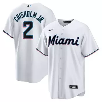 Джерси Nike Miami Marlins, белый