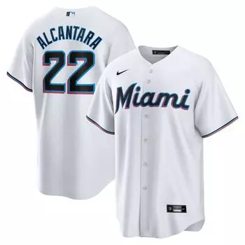 Джерси Nike Miami Marlins, белый