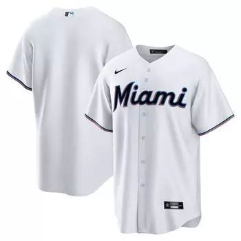 Джерси Nike Miami Marlins, белый