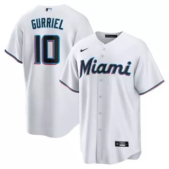 Джерси Nike Miami Marlins, белый