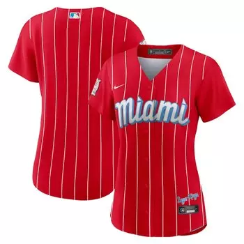 Джерси Nike Miami Marlins, красный