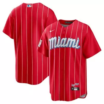 Джерси Nike Miami Marlins, красный