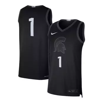 Джерси Nike Michigan State Spartans, черный