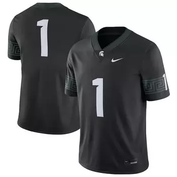 Джерси Nike Michigan State Spartans, черный
