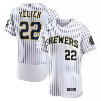Джерси Nike Milwaukee Brewers, белый