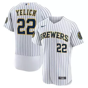 Джерси Nike Milwaukee Brewers, белый