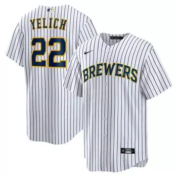 Джерси Nike Milwaukee Brewers, белый