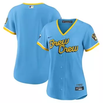 Джерси Nike Milwaukee Brewers, синий
