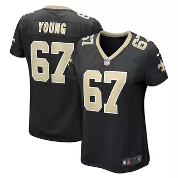 Джерси Nike New Orleans Saints, черный