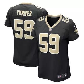 Джерси Nike New Orleans Saints, черный