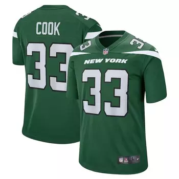 Джерси Nike New York Jets, зеленый
