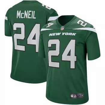 Джерси Nike New York Jets, зеленый
