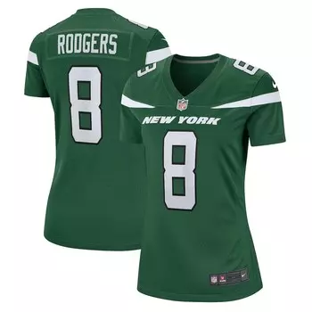 Джерси Nike New York Jets, зеленый