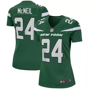 Джерси Nike New York Jets, зеленый