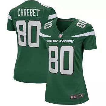 Джерси Nike New York Jets, зеленый