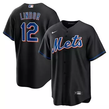 Джерси Nike New York Mets, черный