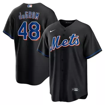 Джерси Nike New York Mets, черный