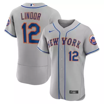 Джерси Nike New York Mets, серый