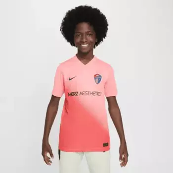 Джерси Nike North Carolina Courage 2024 Stadium Secondary, цвет Pink Gaze