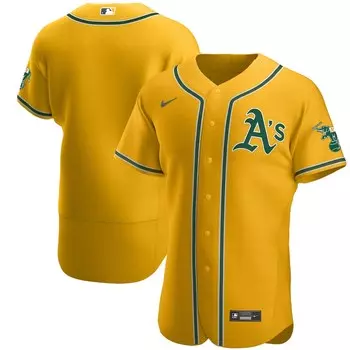 Джерси Nike Oakland Athletics, золотой