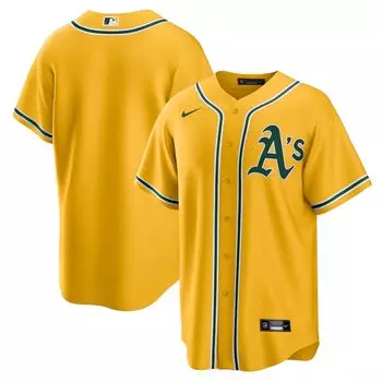 Джерси Nike Oakland Athletics, золотой