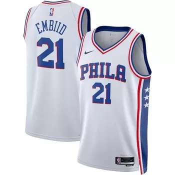 Джерси Nike Philadelphia 76Ers, белый