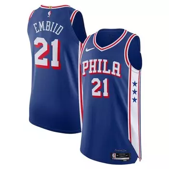 Джерси Nike Philadelphia 76Ers, роял