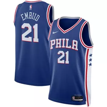 Джерси Nike Philadelphia 76Ers, роял