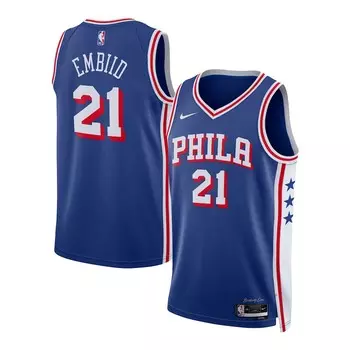Джерси Nike Philadelphia 76Ers, роял