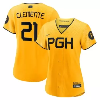 Джерси Nike Pittsburgh Pirates, золотой