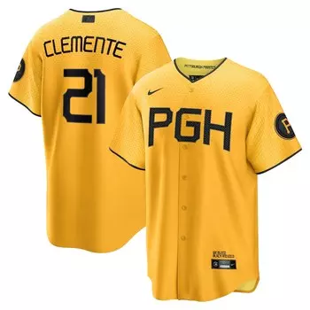 Джерси Nike Pittsburgh Pirates, золотой