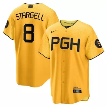 Джерси Nike Pittsburgh Pirates, золотой