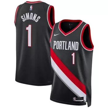 Джерси Nike Portland Trail Blazers, черный