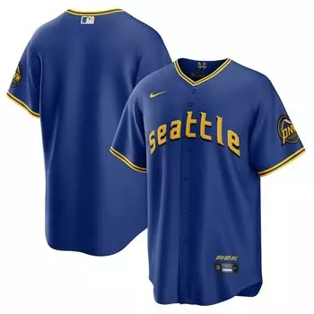 Джерси Nike Seattle Mariners, роял