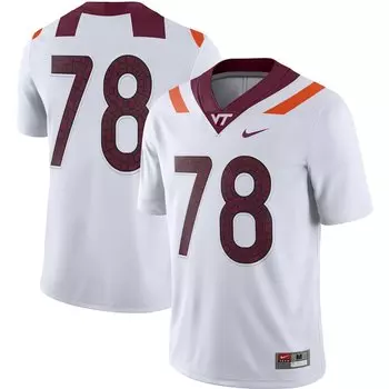 Джерси Nike Virginia Tech Hokies, белый