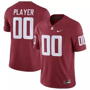 Джерси Nike Washington State Cougars, малиновый