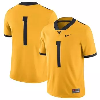 Джерси Nike West Virginia Mountaineers, золотой
