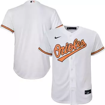 Джерси Nike Youth Baltimore Orioles Blank White Home Cool Base