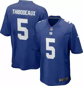 Джерси Nike Youth New York Giants Kayvon Thibodeaux #5 Royal Game